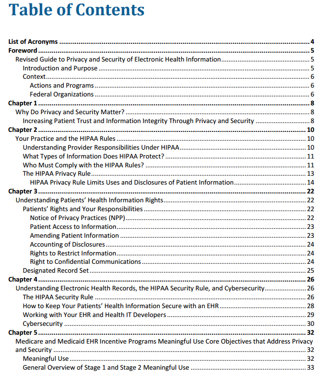 ONC Security Guide 1
