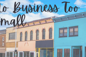 No Business Is Too Small