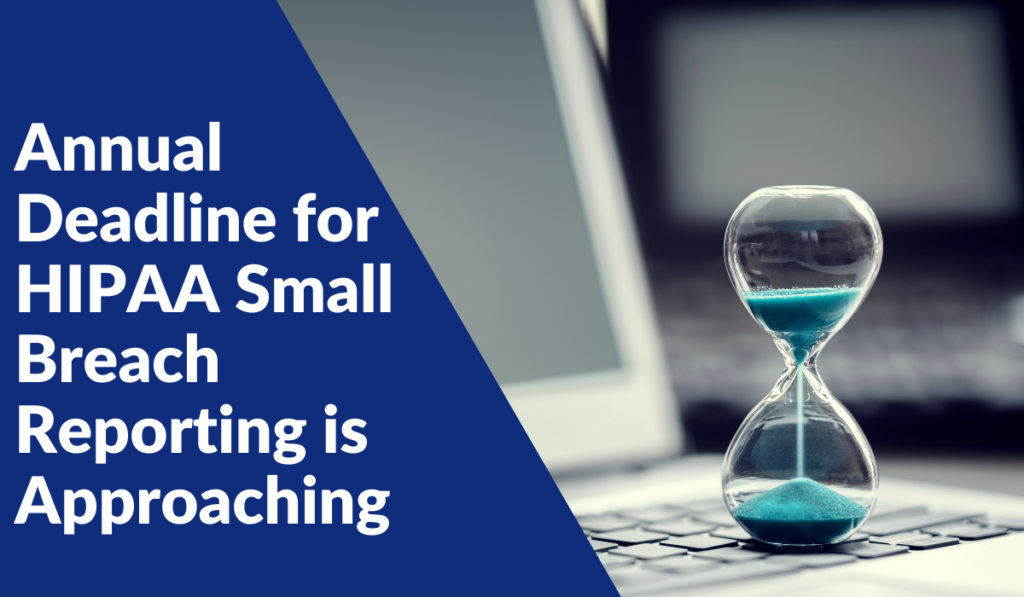 Reporting Deadline Approaching