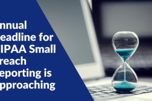 Reporting Deadline Approaching