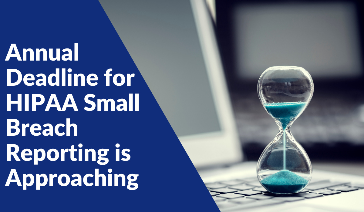 Reporting Deadline Approaching