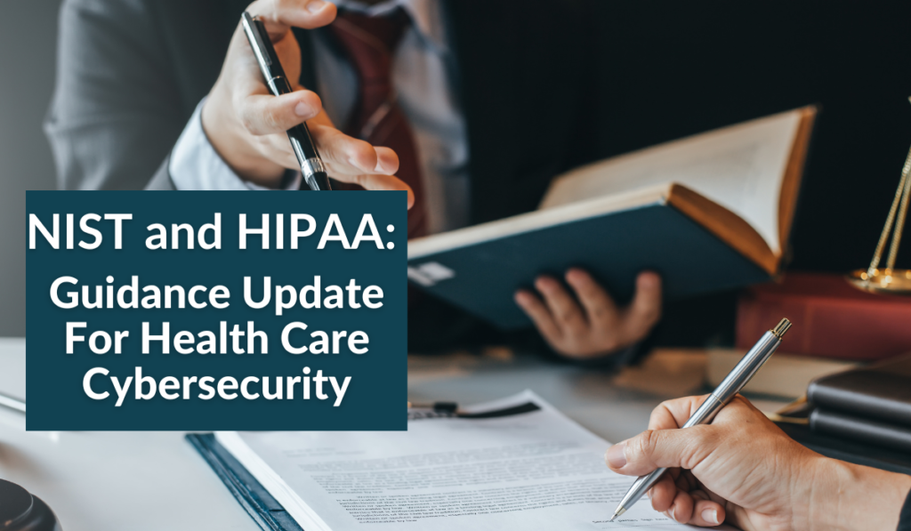 NIST Healthcare Guidance